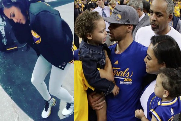 Ayesha Curry Nails The Running Man Challenge