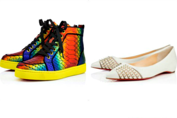louboutin flat sneakers