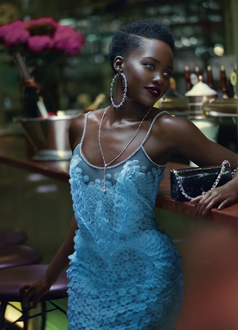 Lupita Nyongo Beautifully Graces October Issue Of Vogue Magazine 
