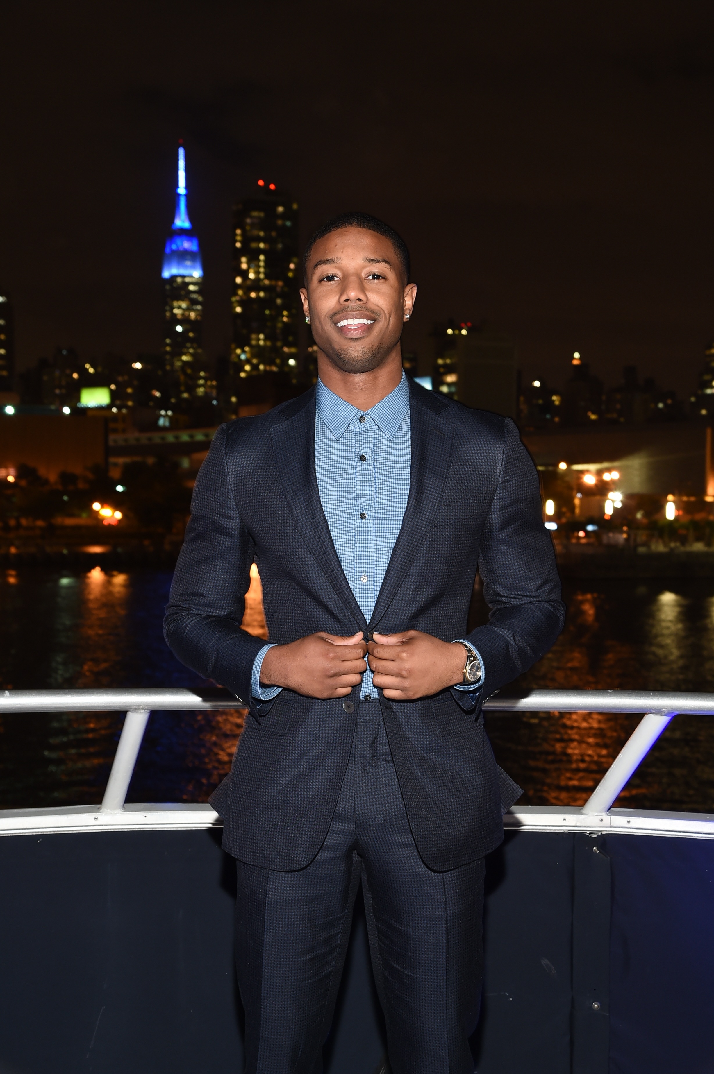 Michael B. Jordan Hosts #TemptationTuesday Yacht Party.